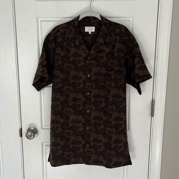Tribe Kelley Shirts Tribe Kelley Mens Camo Button Down Shirt Poshmark